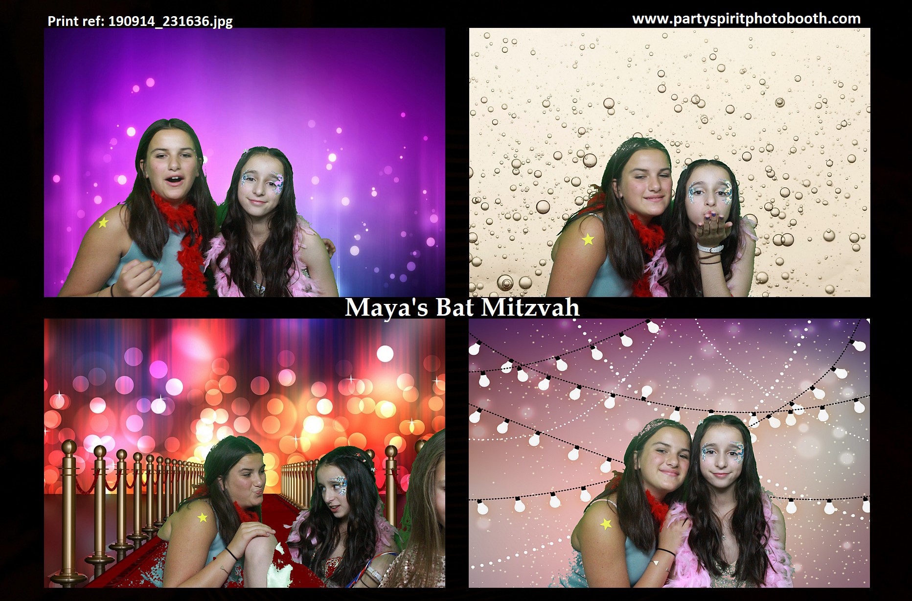 Maya's Bat Mitzvah | View more photos from the event at gallery.partyspiritphotobooth.com/u/PartySpiritPhotoBooth/Mayas-Bat-Mitzvah